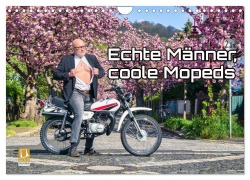 Cover-Bild zum Titel 'Echte Männer, coole Mopeds (Wandkalender 2027 DIN A4 quer), CALVENDO Monatskalender' von 'Frank Kremer & Richard Kiefer'