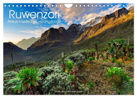 Ruwenzori - Afrikas mystisches Hochgebirge (Wandkalender 2024 DIN A4 quer), CALVENDO Monatskalender - Martin Zwick