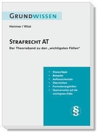 Grundwissen Strafrecht AT - Karl-Edmund Hemmer, Achim Wüst, Bernd Berberich