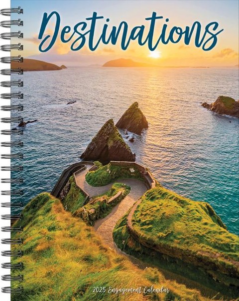 Destinations 2025 6.5 X 8.5 Engagement Calendar - Willow Creek Press