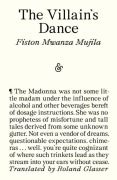 Cover-Bild zum Titel 'The Villain's Dance' von 'Fiston Mwanza Mujila'