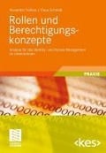 Cover-Bild zum Titel 'Rollen und Berechtigungskonzepte' von 'Alexander Tsolkas, Klaus Schmidt'