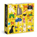 Cover-Bild zum Titel 'Fashionable Dogs. 500 Piece Puzzle' von 'Galison, Ayang Cempaka'