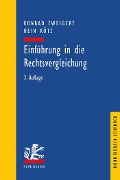 Cover-Bild zum Titel 'Einführung in die Rechtsvergleichung' von 'Hein Kötz, Konrad Zweigert'