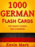 1000 German Flash Cards - Kevin Marx