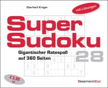 Cover-Bild zum Titel 'Supersudoku 28' von 'Eberhard Krüger'