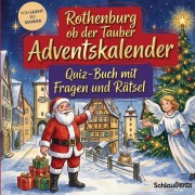 Cover-Bild zum Titel 'Rothenburg ob der Tauber-Adventskalender: Quiz-Buch mit Fragen und Rätsel' von 'Schlauvento Interactive'