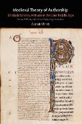 Cover-Bild zum Titel 'Medieval Theory of Authorship' von 'Alastair Minnis'