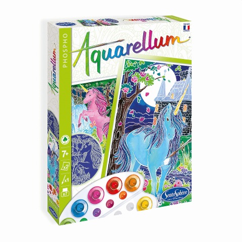 Sentosphere - Aquarellum Nachtleuchtend Einhorn - 
