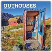 Cover-Bild zum Titel 'Outhouses - Toilettenhäuschen 2027 - 16-Monatskalender' von 'Browntrout Publishers'