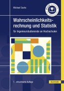 Cover-Bild zum Titel 'Wahrscheinlichkeitsrechnung und Statistik' von 'Michael Sachs'