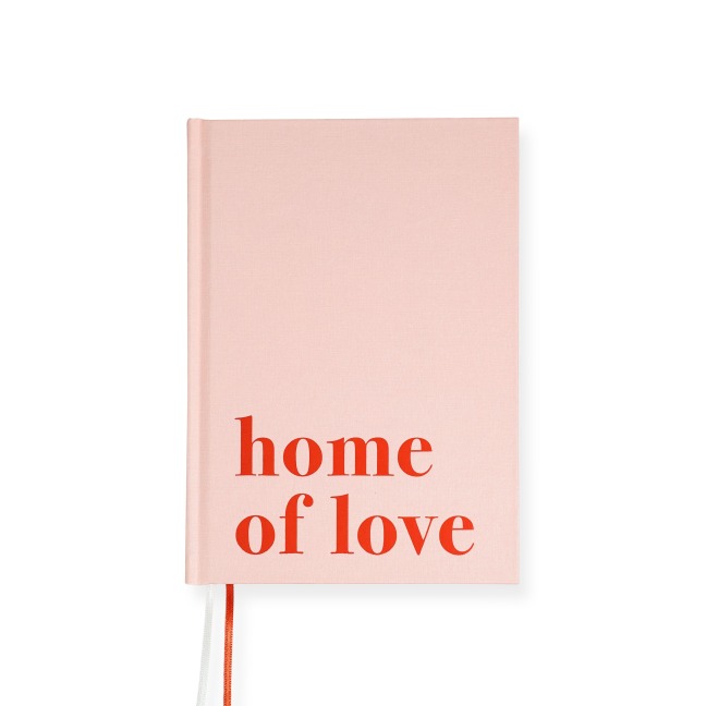 "home of love" Journal für Frauen | Mit wunderschönem Farbschnitt - Olesja Schalnich