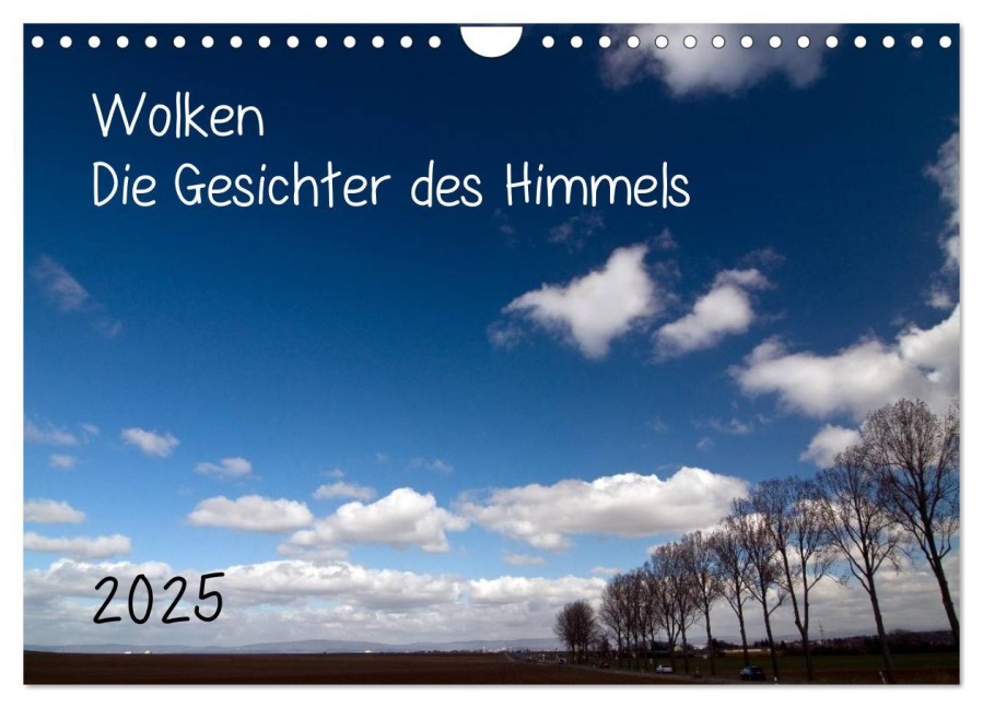 Wolken - Die Gesichter des Himmels (Wandkalender 2025 DIN A4 quer), CALVENDO Monatskalender - Michael Möller