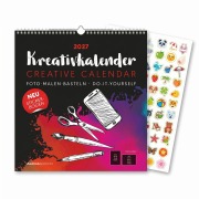 Cover-Bild zum Titel 'Kreativkalender XL schwarz 2027' von ''