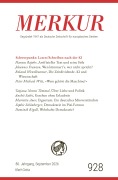 Cover-Bild zum Titel 'MERKUR 9/2026, Jg.80' von ''