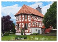 Fachwerkhäuser - Kirchen in Thüringen (Wandkalender 2024 DIN A2 quer), CALVENDO Monatskalender - Angelika Keller