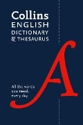 Collins English Dictionary and Thesaurus Paperback Edition - Collins Dictionaries