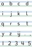 Schrijven Leer Je Zo! Letter- En Cijferkaart 3 - Set Van 5 Ex - Henk Schweitzer