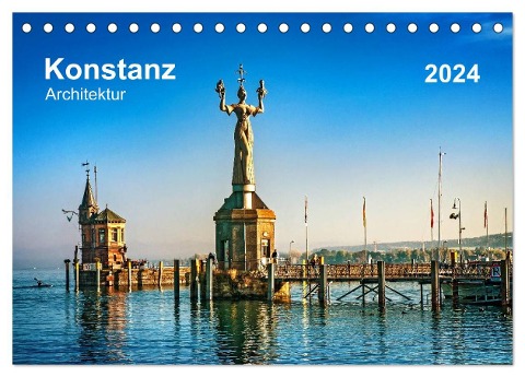 Konstanz Architektur (Tischkalender 2024 DIN A5 quer), CALVENDO Monatskalender - Ap-Photo Ap-Photo