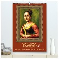 Yolanda in der Kunstgalerie (hochwertiger Premium Wandkalender 2024 DIN A2 hoch), Kunstdruck in Hochglanz - Werner Braun