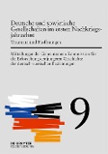 Cover-Bild zum Titel 'Deutsche und sowjetische Gesellschaften im ersten Nachkriegsjahrzehnt' von ''
