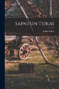 Cover-Bild zum Titel 'Sapni un Teikas' von 'Karlis Skalbe'