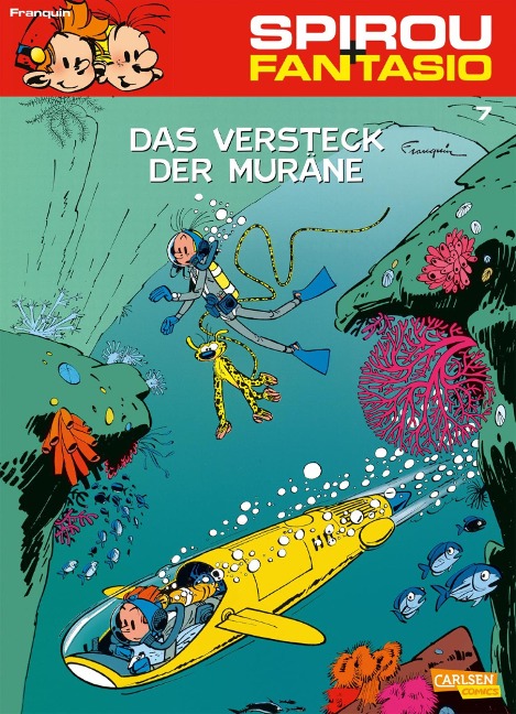 Spirou und Fantasio 7: Das Versteck der Muräne - André Franquin