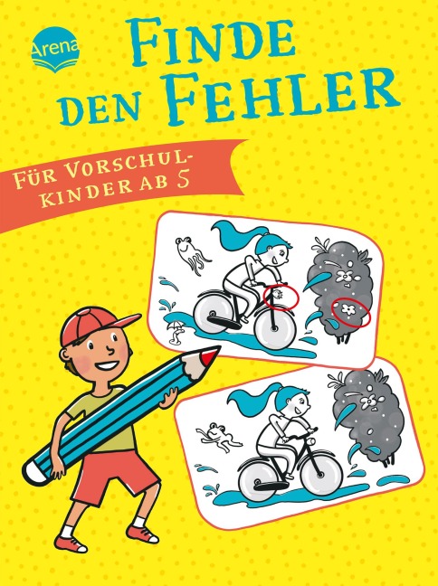 Finde den Fehler für Vorschulkinder ab 5 - Yayo Kawamura, Judith Ganter