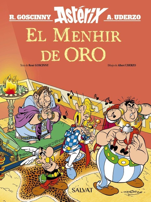 Asterix - El menhir de oro - René Goscinny, Albert Uderzo