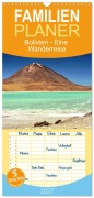 Cover-Bild zum Titel 'Familienplaner 2027 - Bolivien - Eine Wanderreise mit 5 Spalten (Wandkalender, 21 x 45 cm) CALVENDO' von 'Thomas Daum'