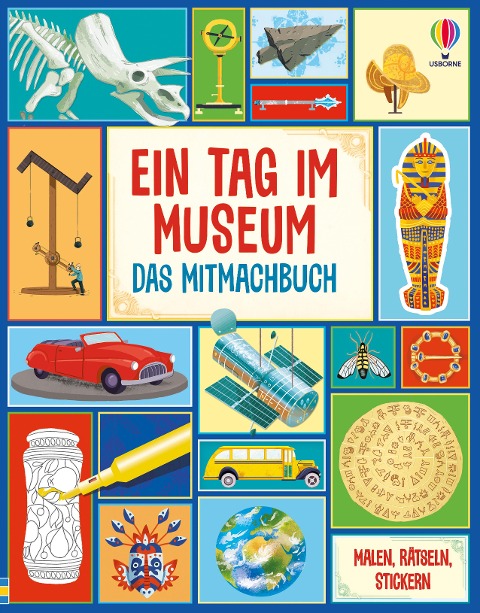 Ein Tag im Museum - Das Mitmachbuch - 
