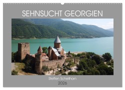 Cover-Bild zum Titel 'Sehnsucht Georgien (Wandkalender 2026 DIN A2 quer), CALVENDO Monatskalender' von 'Steffen Schellhorn'