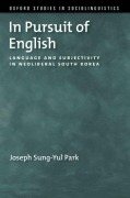 Cover-Bild zum Titel 'In Pursuit of English' von 'Joseph Sung-Yul Park'