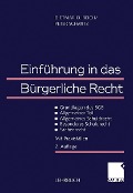 Cover-Bild zum Titel 'Einführung in das Bürgerliche Recht' von 'Dietmar O. Reich, Peter Schmitz'