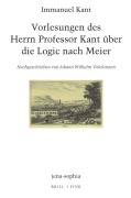 Cover-Bild zum Titel 'Vorlesungen des Herrn Professor Kant über die Logic nach Meier' von 'Immanuel Kant'