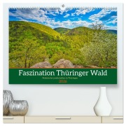 Cover-Bild zum Titel 'Faszination Thüringer Wald (hochwertiger Premium Wandkalender 2026 DIN A2 quer), Kunstdruck in Hochglanz' von 'Torsten Irmer'