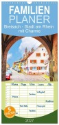 Cover-Bild zum Titel 'Familienplaner 2027 - Breisach - Stadt am Rhein mit Charme mit 5 Spalten (Wandkalender, 21 x 45 cm) CALVENDO' von 'Nina Schwarze'