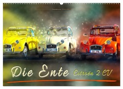 Cover-Bild zum Titel 'Die Ente - Citroën 2CV (Wandkalender 2026 DIN A2 quer), CALVENDO Monatskalender' von 'Peter Roder'