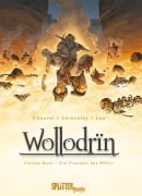 Cover-Bild zum Titel 'Wollodrin 4. Die Flammen des Wffnïr' von 'David Chauvel, Jérôme Lereculey'