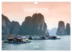 Cover-Bild zum Titel 'Vietnam - Momente einer Reise (Wandkalender 2026 DIN A4 quer), CALVENDO Monatskalender' von 'Hans Zaglitsch - www. hans-zaglitsch. com'