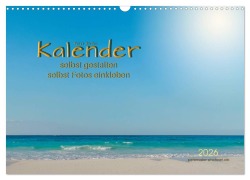 Cover-Bild zum Titel 'Kalender - selbst gestalten, Fotos selbst einkleben (Wandkalender 2026 DIN A3 quer), CALVENDO Monatskalender' von 'Peter Roder'