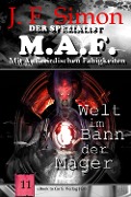 Cover-Bild zum Titel 'Welt im Bann der Mager (Der Spezialist M.A.F. 11)' von 'J. F. Simon'