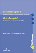 Cover-Bild zum Titel 'Quelle(s) Europe(s) ? / Which Europe(s)?' von ''