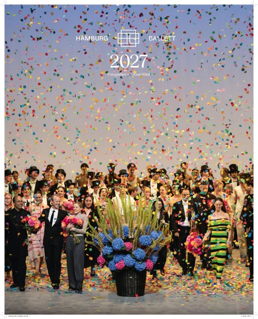 Wandkalender Hamburg Ballett 2027 - 