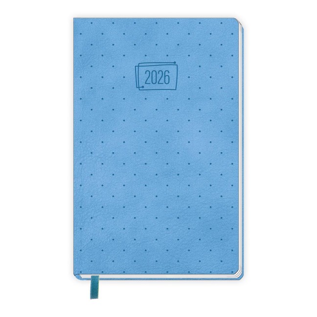 Trötsch Taschenkalender A6 Soft Touch Punkte 2026 - 