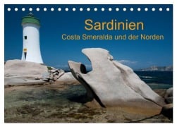 Cover-Bild zum Titel 'Sardinien Costa Smeralda und der Norden (Tischkalender 2026 DIN A5 quer), CALVENDO Monatskalender' von 'Gerhard Radermacher'