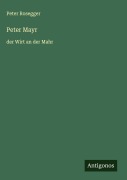 Cover-Bild zum Titel 'Peter Mayr' von 'Peter Rosegger'