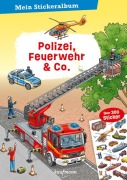 Cover-Bild zum Titel 'Mein Stickeralbum - Polizei, Feuerwehr & Co.' von 'Sandra Ritzinger'