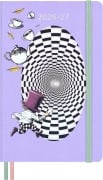 Cover-Bild zum Titel 'Moleskine Alice im Wunderland 18 Monate Wochen-Notizkalender 2026/2027, L/A5, 1 Wo = 1 Seite, fester Einband' von ''