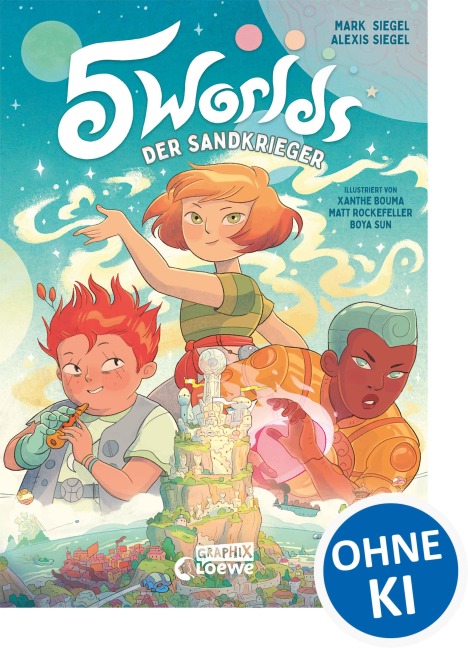 5 Worlds (Band 1) - Der Sandkrieger - Mark Siegel, Alexis Siegel